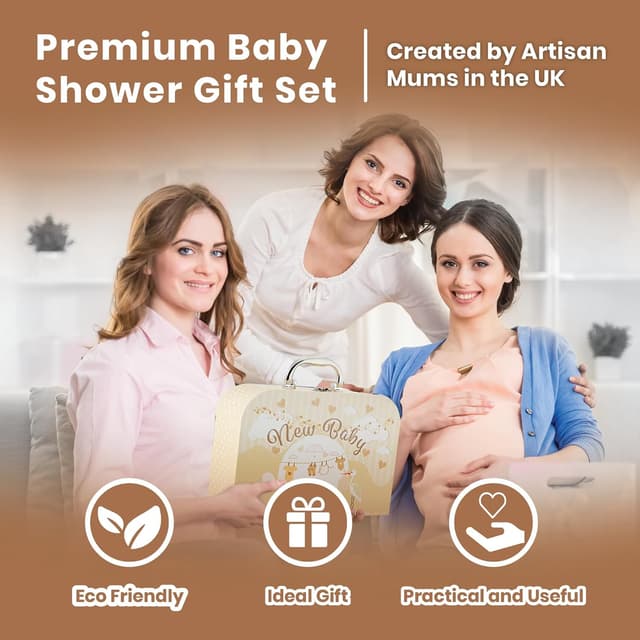 Detalle 2 de Baby Box Shop Premium Baby Shower Hamper 29.5cm