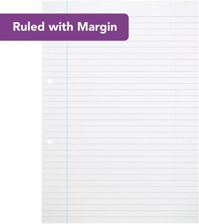 Detalle de A4 ruled loose leaf paper 8mm, 500 sheets