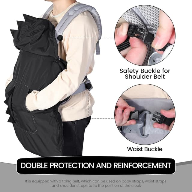 Thumbnail 3 de Orzbow Tragecover Babytrage Winter Fleece, wasserdicht 🧣