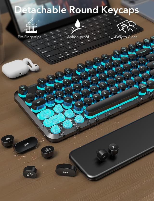 Thumbnail 6 de Trueque Wireless Backlit Keyboard 33ft