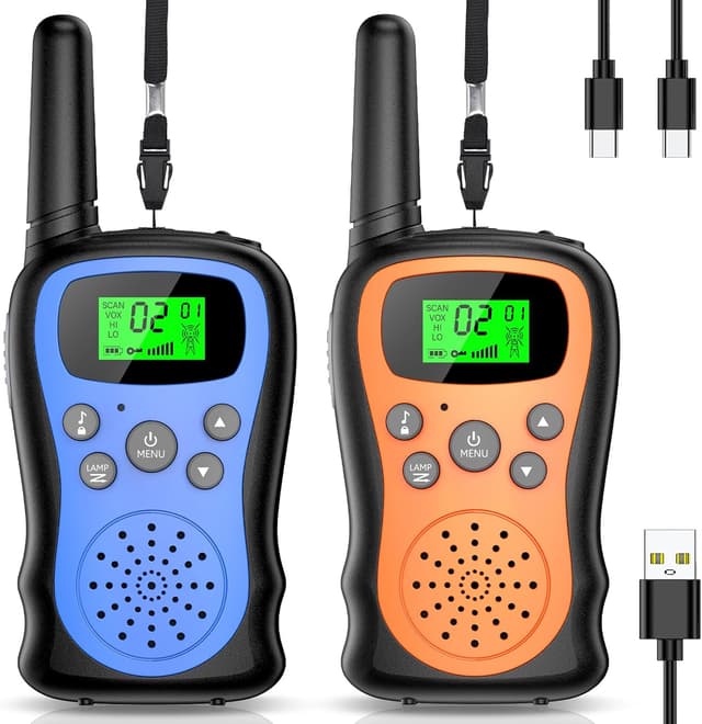 Detalle de Pakinui Walky Talky 1000 mAh 3 km