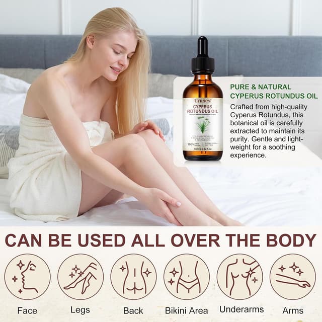 Thumbnail 6 de Olio di Cyperus Rotundus 60 ml: trattamento post-depilazione per ridurre i peli e affinare i pori