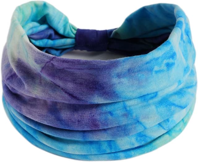 Detalle 2 de Flintronic Sport-Stirnbänder (4/6er Set) aus Baumwollstretch – wicking für Damen bei Yoga, Laufen & Fitness