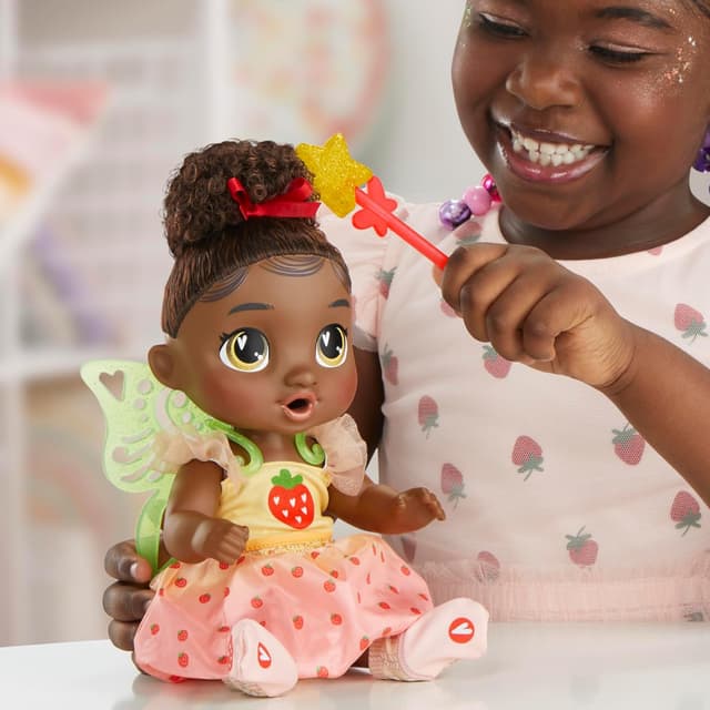 Thumbnail 6 de Baby Alive Fairy Fashions Berry Boo Doll (11 Inches) with Clothes & Accessories