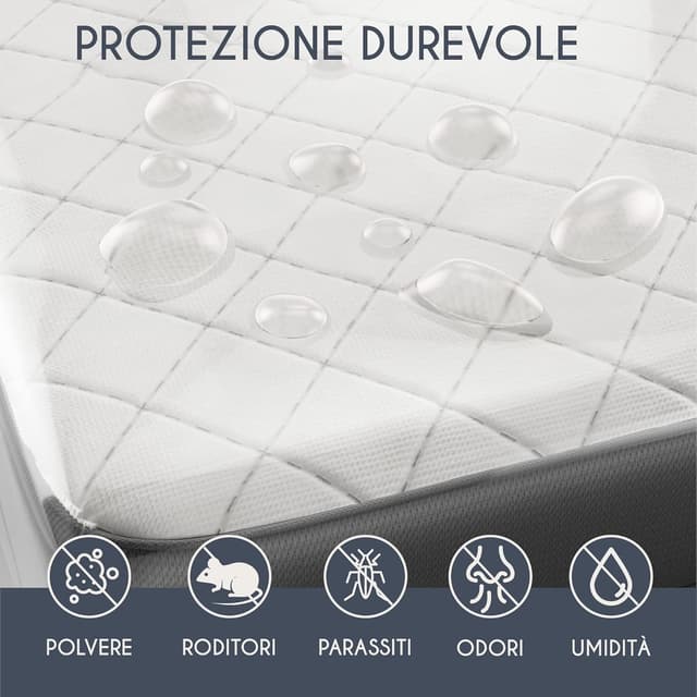 Thumbnail 2 de Custodia materasso matrimoniale 180x200 cm spessore 30 cm