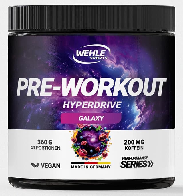 Detalle de Preworkout Hyperdrive Galaxy 40 Portionen