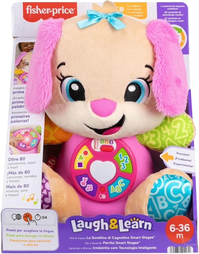 Thumbnail 6 de Fisher-Price Laugh & Learn Perrita Musical 🌟 para Bebés 6+