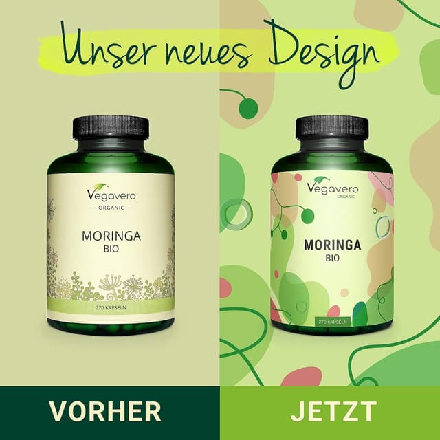 Thumbnail 1 de Vegavero Moringa Oleifera Kapseln 270 Stk.