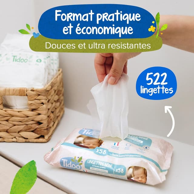 Thumbnail 6 de TIDOO Lingettes bébé 4x58