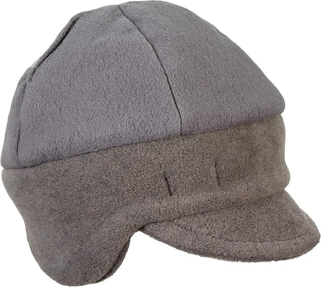Detalle de Sterntaler Baby Jungen Mütze aus Fleece Melange mit Ohrenklappen – warme Wintermütze