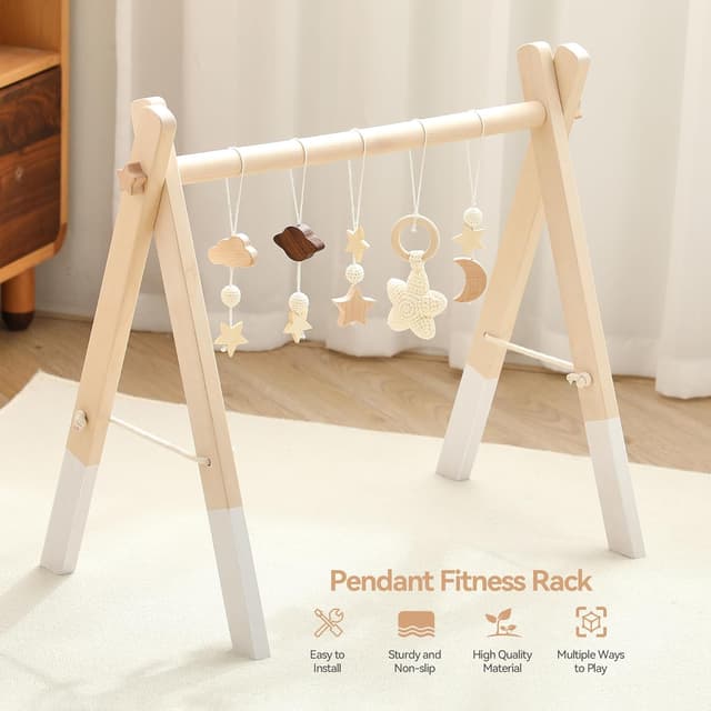 Thumbnail 3 de Promise Babe Arco de Juego de Madera para bebé ⭐️📷📱🎧