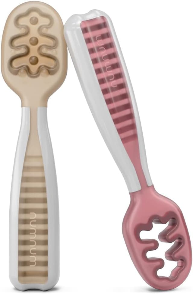 Detalle de NumNum GOOtensil Pre-Spoons baby feeding set 2 ๐ฝ