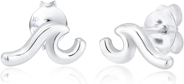 Detalle de Elli Ohrringe Wellen 925 Sterling Silber