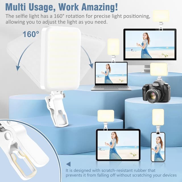 Detalle 2 de ALTSON 60 LED Selfie Light 2200mAh