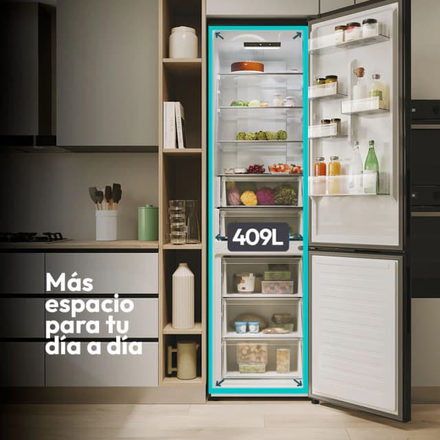 Thumbnail 6 de Candy CNCQ2T620EB frigorífico 409 litros Total No Frost