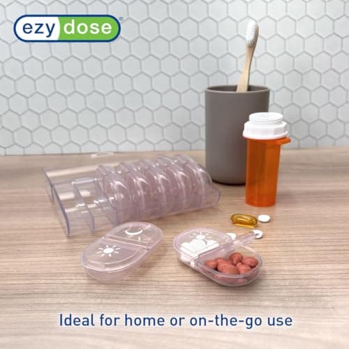 Thumbnail 3 de EZY DOSE Weekly AM/PM Pill Organizer 7-day 💊