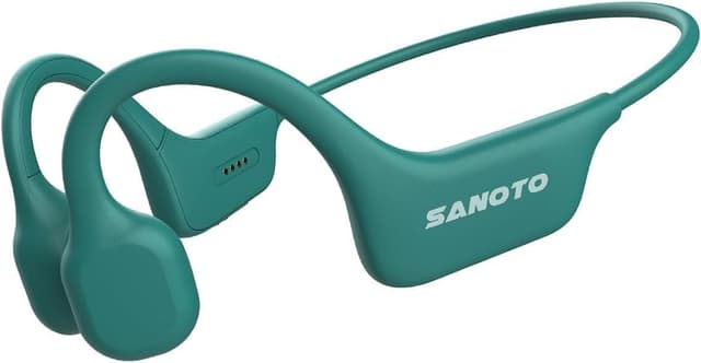 Detalle de SANOTO Bone Conduction Headphones Bluetooth 5.3 — Open Ear
