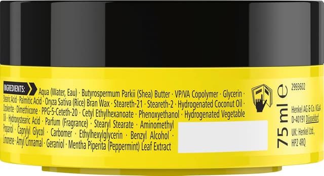 Detalle de got2b Glued Spiking Wax – Schwarzkopf, Spiking Wax mit Ultrafixierung (75 ml)