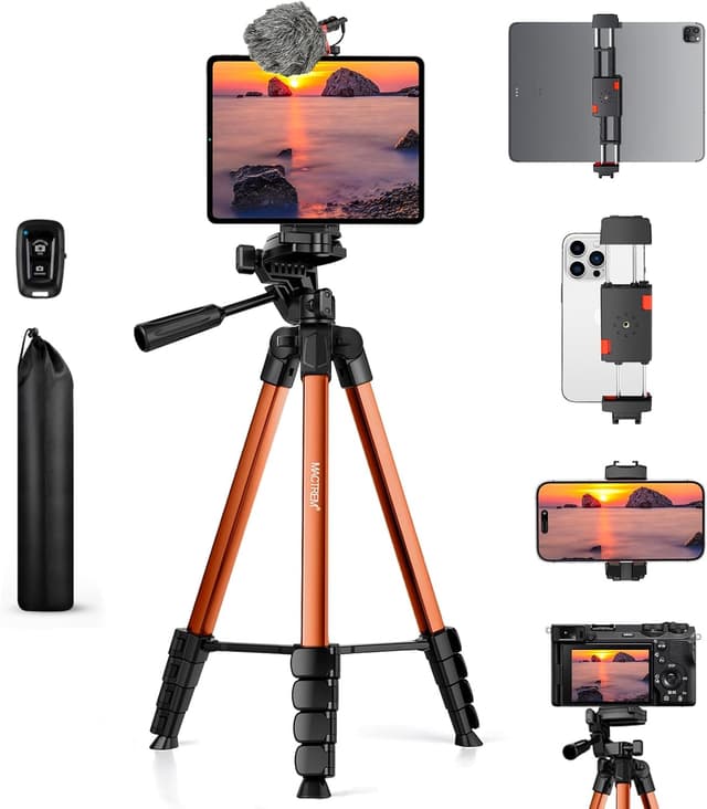 Imagen de MACTREM 67" Tripod Stand for iPad en OfertitasTOP