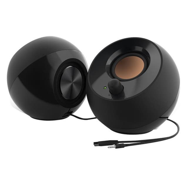 Detalle 2 de Creative Pebble 2.0 Altavoces USB negros