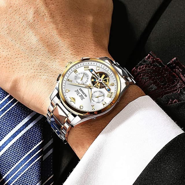 Detalle 1 de OUPINKE Herrenuhr Automatik 42 mm