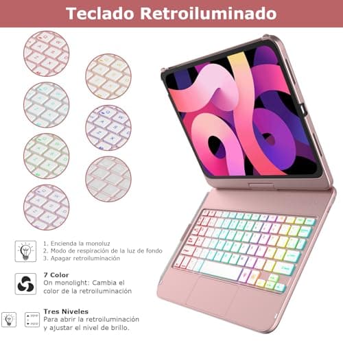 Thumbnail 2 de MMK Funda Teclado iPad 10 Gen 2022 con Touchpad ⌨