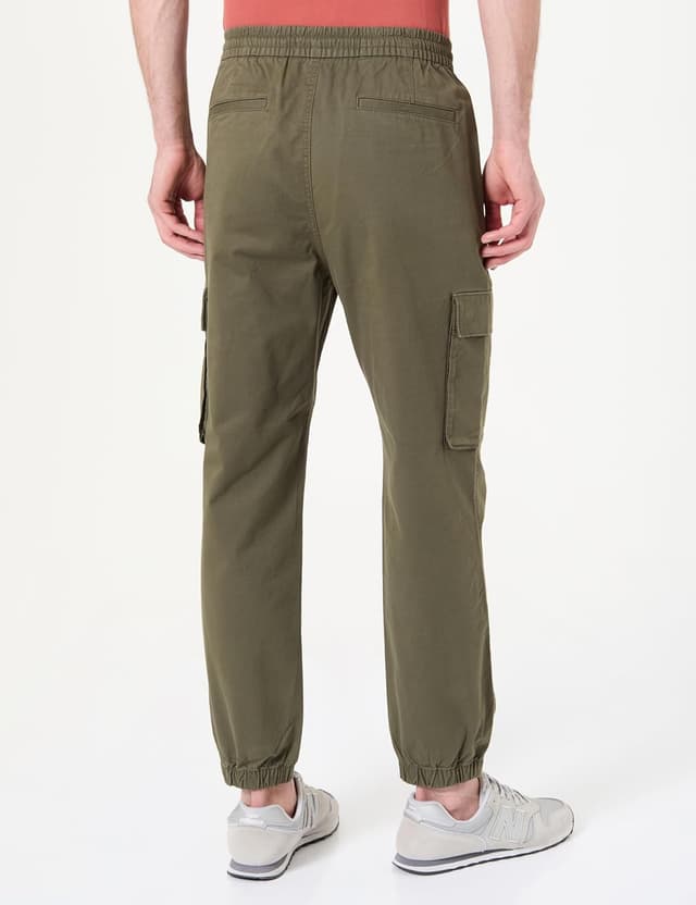 Detalle de Calvin Klein Men’s Comfort Cotton Skinny Fit Cargo Trousers