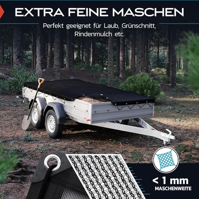 Detalle 2 de TRIBURG Anhängernetz Feinmaschig 2,5x3,5