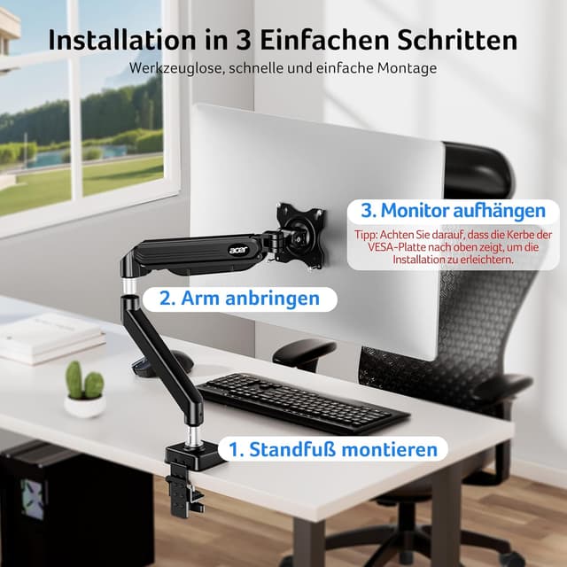Thumbnail 6 de Acer Monitorhalterung 17–34 Zoll