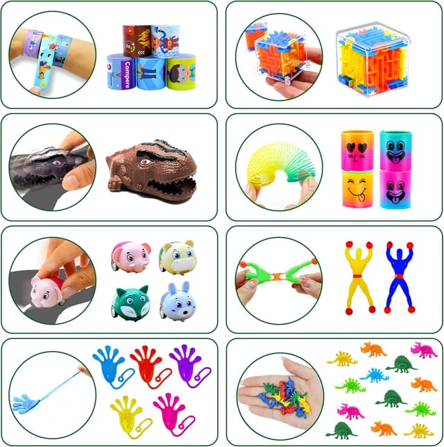 Detalle de 1000Pcs Party Favors for Kids Fidget Toys Bulk Pack (Treasure Box Rewards & Classroom Prizes)