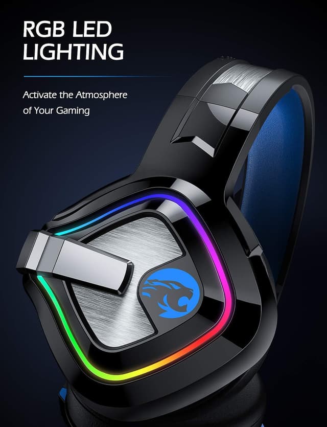 Thumbnail 4 de ZIUMIER Gaming Headset for PC and Consoles
