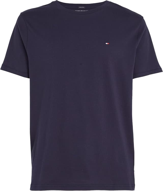 Detalle 2 de Tommy Hilfiger Herren T-Shirt Kurzarm Rundhalsausschnitt aus Bio-Baumwolle