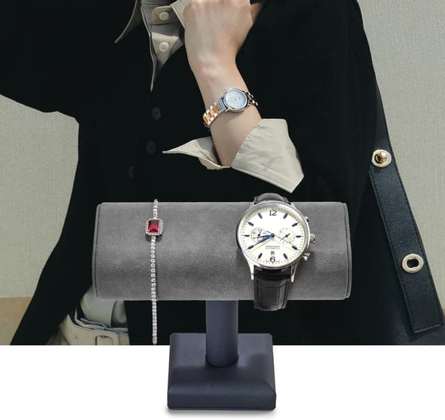 Thumbnail 6 de Papten Soporte de piel sintética para joyas y relojes