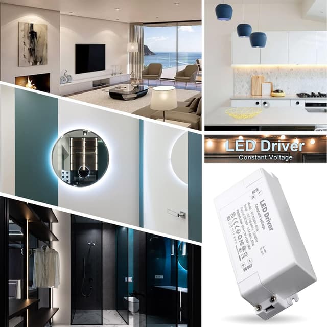 Thumbnail 6 de VARICART 24V LED Driver 60W Power Supply (2.5A) – Constant Voltage AC 240 to 24V DC adaptor