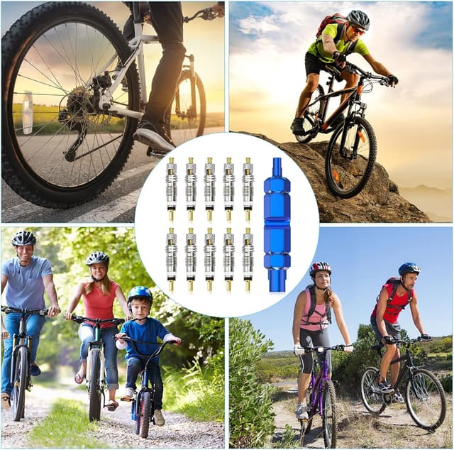 Thumbnail 5 de Flintronic 11 PCS Núcleo válvula bicicleta