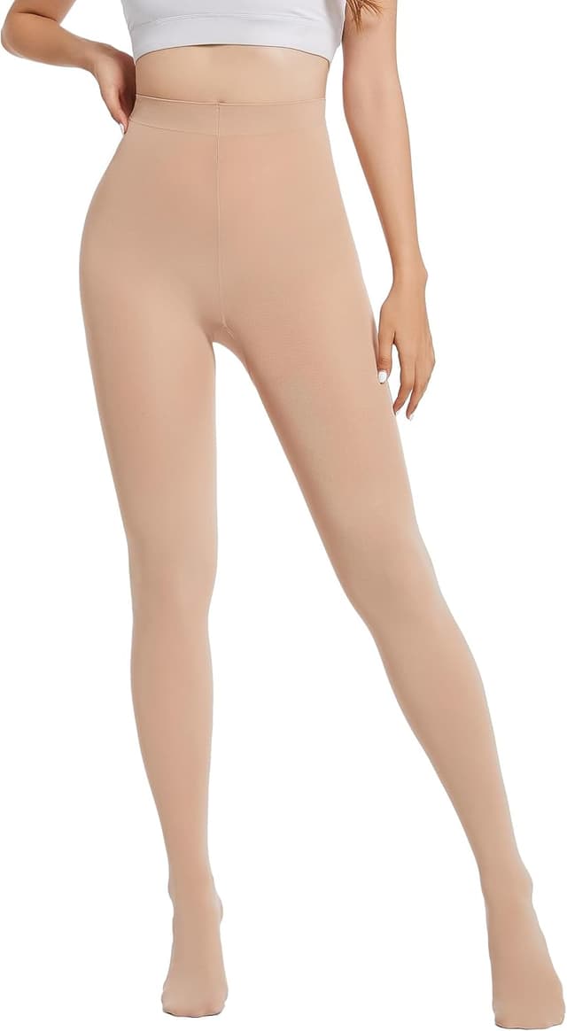 Detalle de HeyUU collants semi-opaques colorés en microfibre, 80 DEN