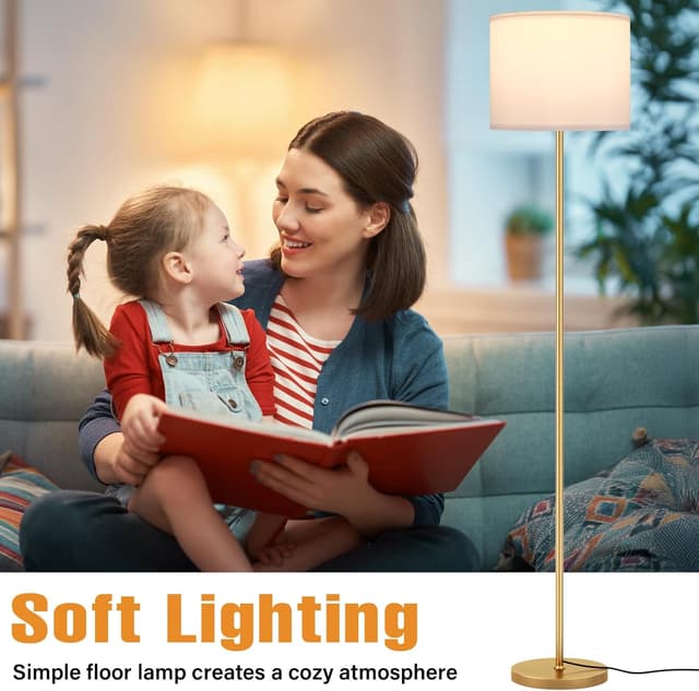 Thumbnail 6 de PreeOtti Gold Standing Lamp