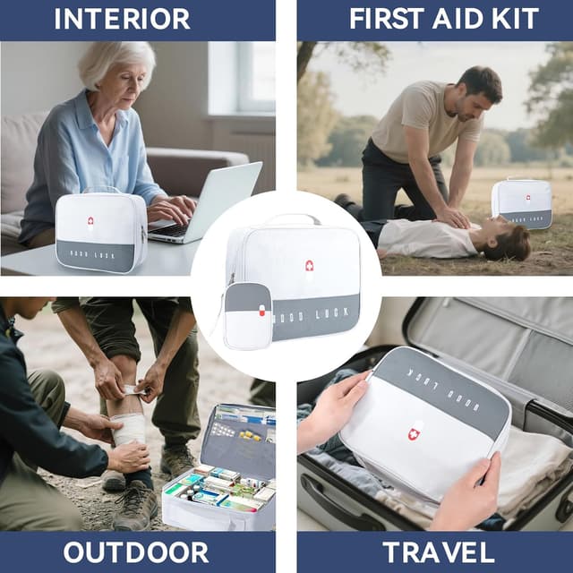 Detalle 2 de Jukibole Medikamententasche 25×20×13,5 cm 🩺