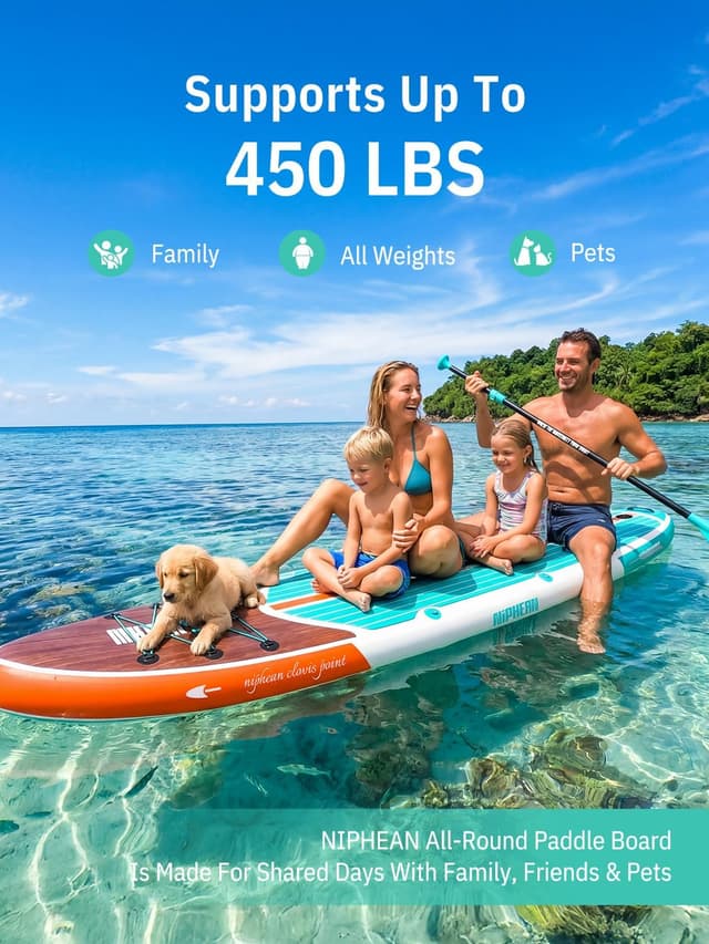 Thumbnail 2 de Niphean 10โ6" Inflatable Stand Up Paddle Board ๐โ