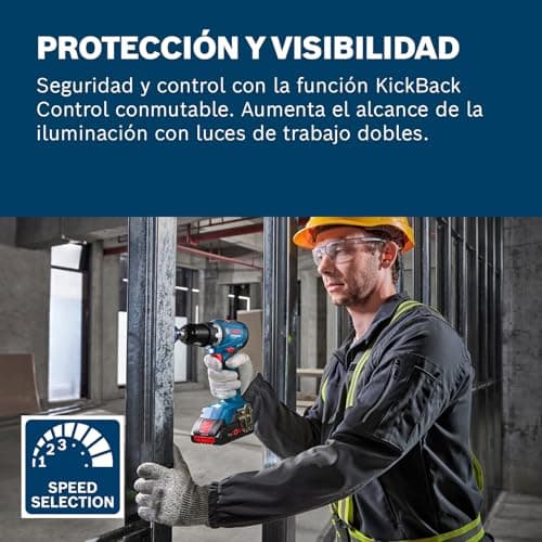 Thumbnail 3 de Bosch Professional GSR 18V-65 atornillador 166 mm