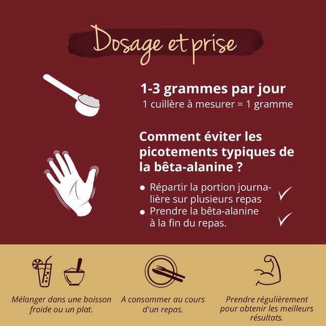 Thumbnail 3 de Vegavero Bêta-alanine 500 g poudre pré-entraînement vegan 💊