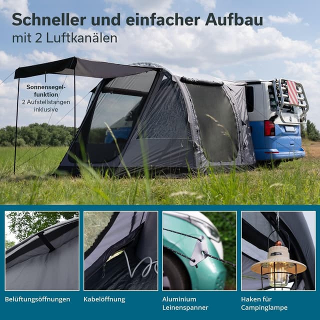 Detalle 1 de Skandika Busvorzelt Aarhus Luftzelt 3000 mm