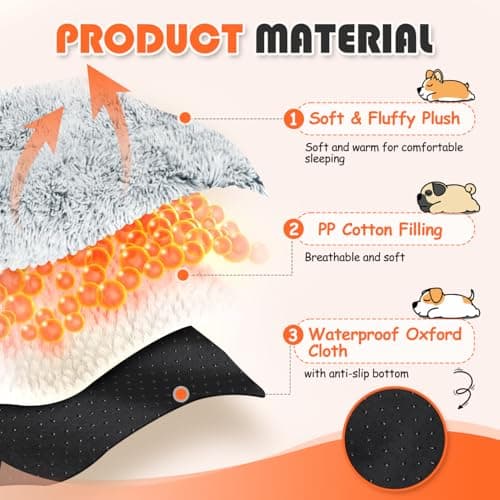 Thumbnail 2 de Nobleza 2 in 1 Cuccia per Gatti e Cani 60 x 50 cm