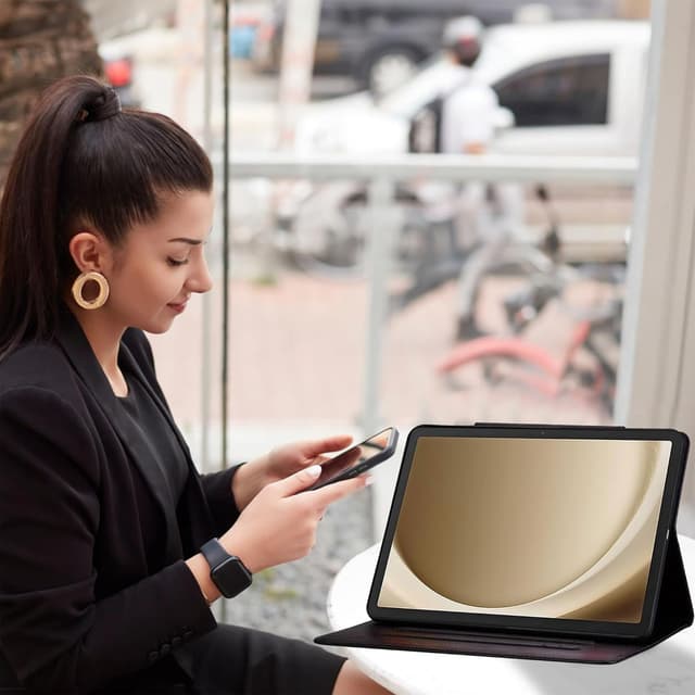 Detalle 1 de zZjoOoj Lederhülle Galaxy Tab S10 FE+ 13,1 Zoll