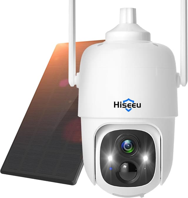 Detalle de Hiseeu Telecamera Wi-Fi 2K PTZ 360°