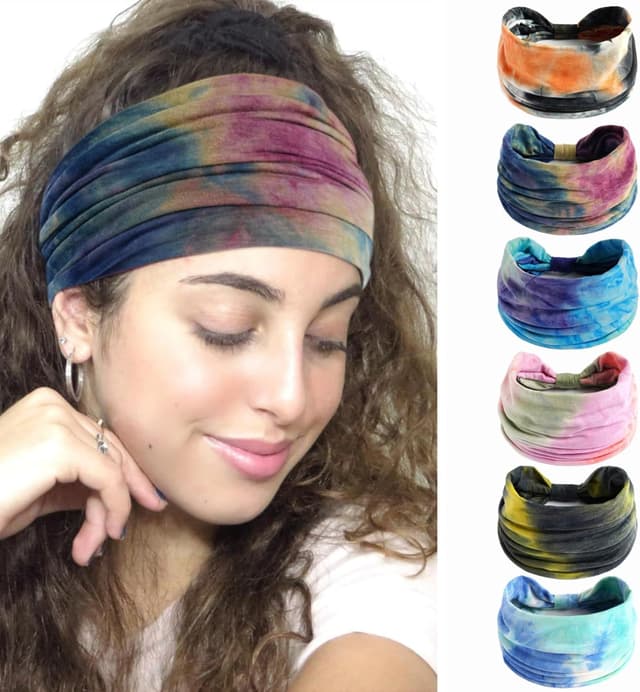 Thumbnail 1 de AIZIYIN P6COLOR3 cotton flower turban headband 🎀