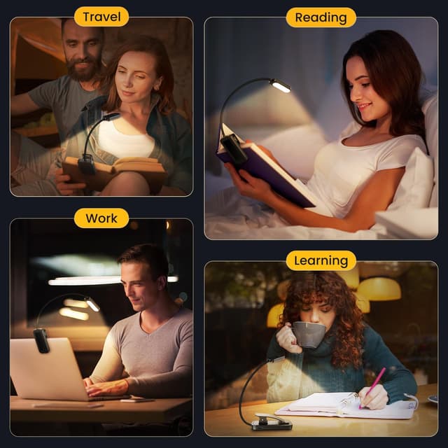 Thumbnail 6 de GARITE Luz Lectura USB 10 LED 360°