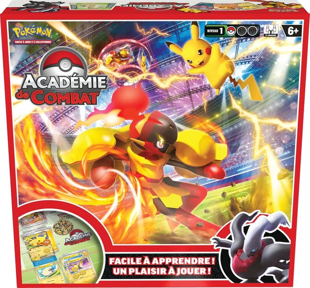Thumbnail 1 de Pokémon Académie de Combat JCC Pikachu-ex