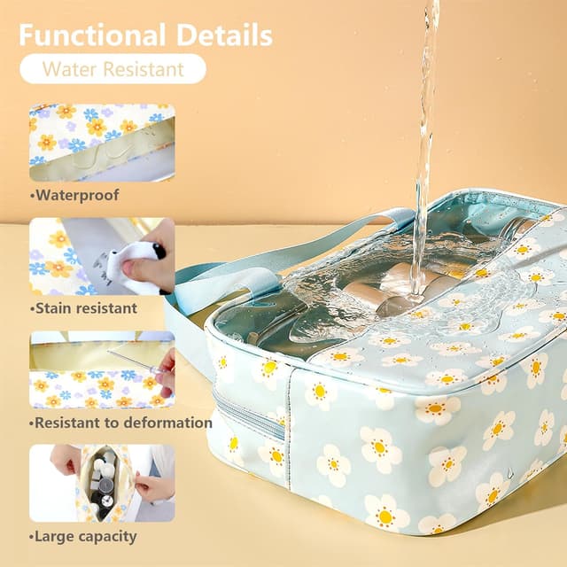 Thumbnail 3 de LEcylankEr Neceser Transparente 3 Piezas 🧳 para Viajes Mujer