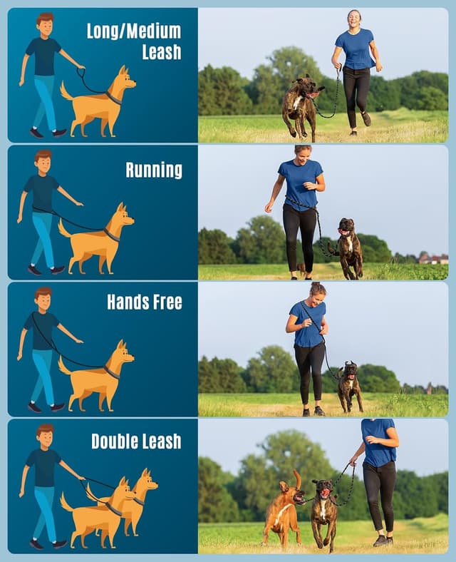 Thumbnail 5 de oneisall Hundeleine 3 m für große Hunde